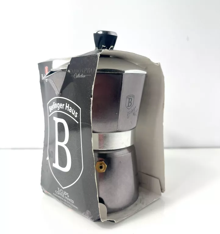 berlinger-haus-kawiarka-na-3-filizanki-zaparzacz-do-kawy-bh-8551bd-stan-powystawowy