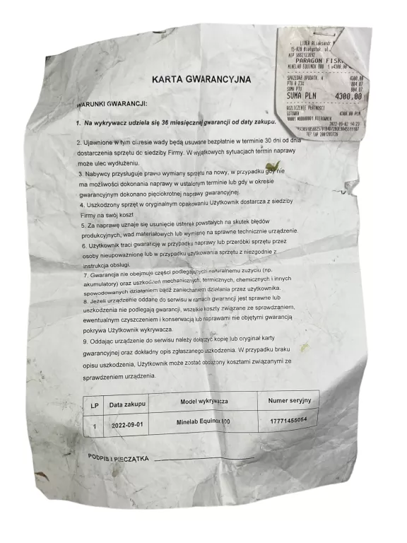 WYKRYWACZ METALI MINELAB EQUINOX 800