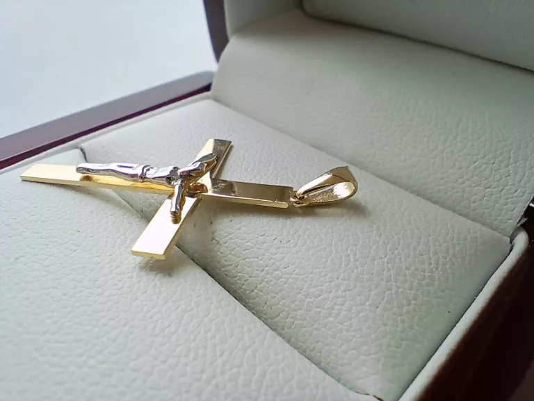 zlota-zawieszka-krzyzyk-z-wizerunkiem-jezusa-148g-585pr-stan-11323-2