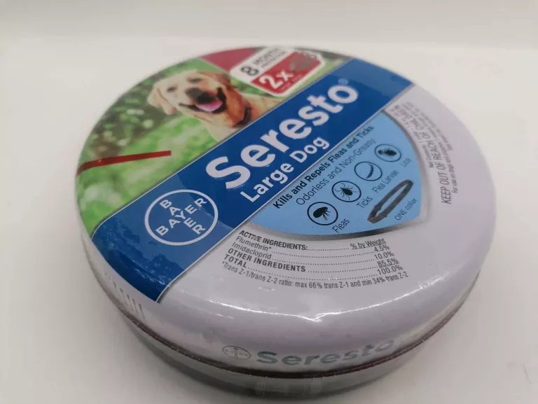OBROŻA SERESTO DWUPAK DLA DUŻYCH PSÓW KOMPLET