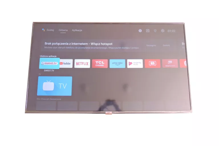 TELEWIZOR ANDROID TV TCL 55P615 55 CALI