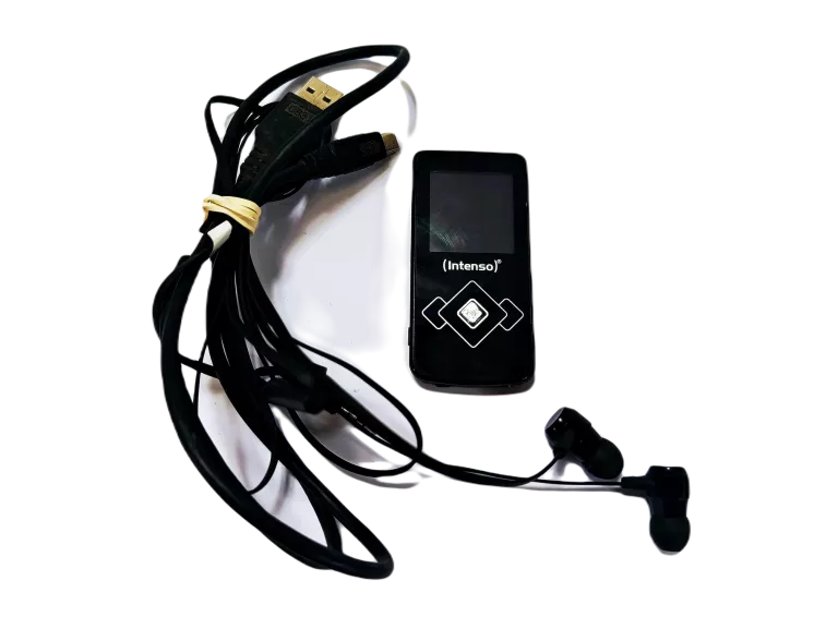 ODTWARZACZ MP4 INTENSO PLUS SŁUCHAWKI 8GB CZARNY