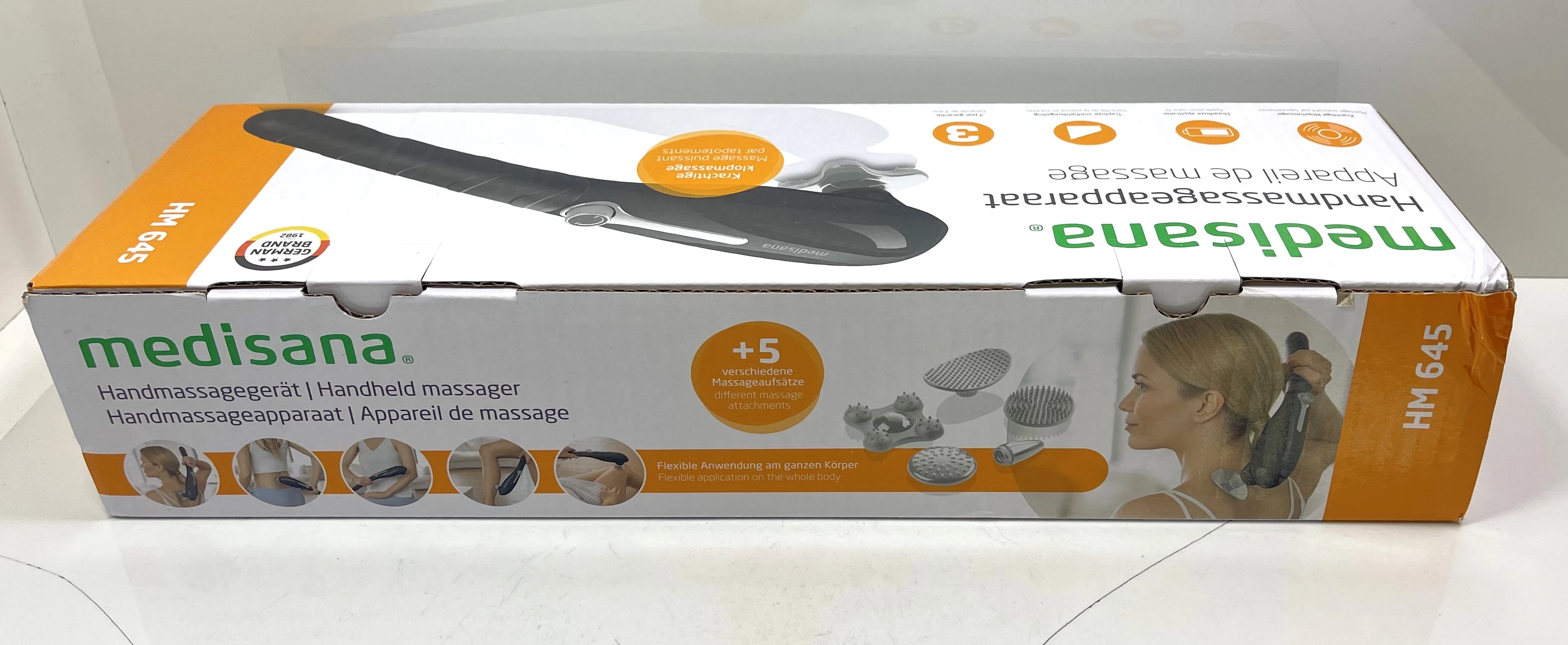 medisana-hm-645-masazer-reczny-z-5-nasadkami-stan-powystawowy