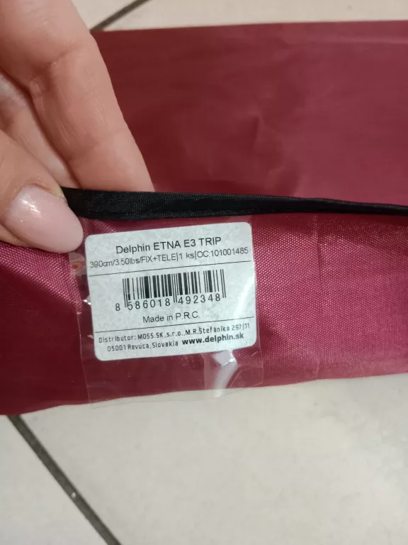 WĘDKA KARPIOWA DELPHIN ETNA E3 390CM 3,5LB 2-SKŁADY