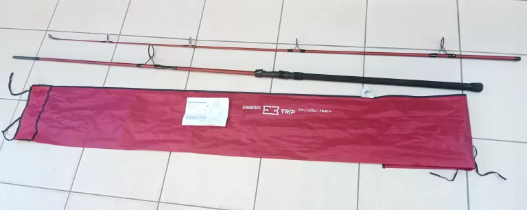 WĘDKA KARPIOWA DELPHIN ETNA E3 390CM 3,5LB 2-SKŁADY