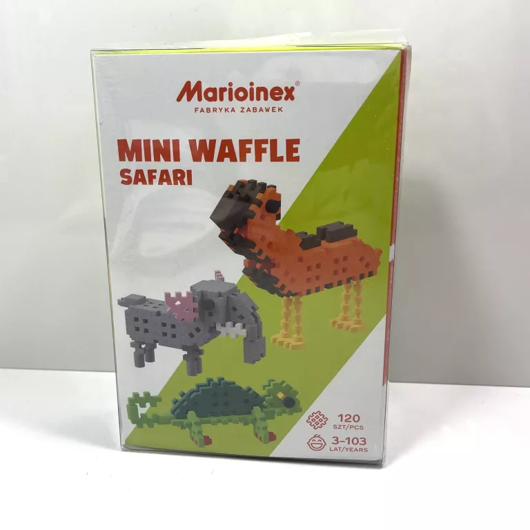 KLOCKI MINI WAFFLE SAFARI MARIOINEX