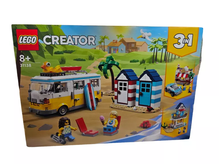 LEGO CREATOR 3W1 31138 KAMPER NA PLAŻY