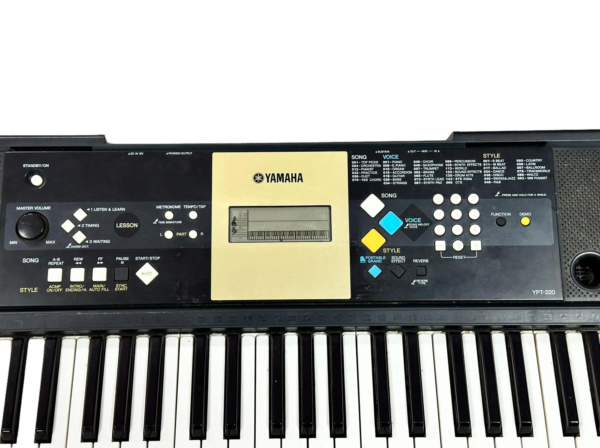 keyboard-yamaha-ypt-220-model-ypt-220