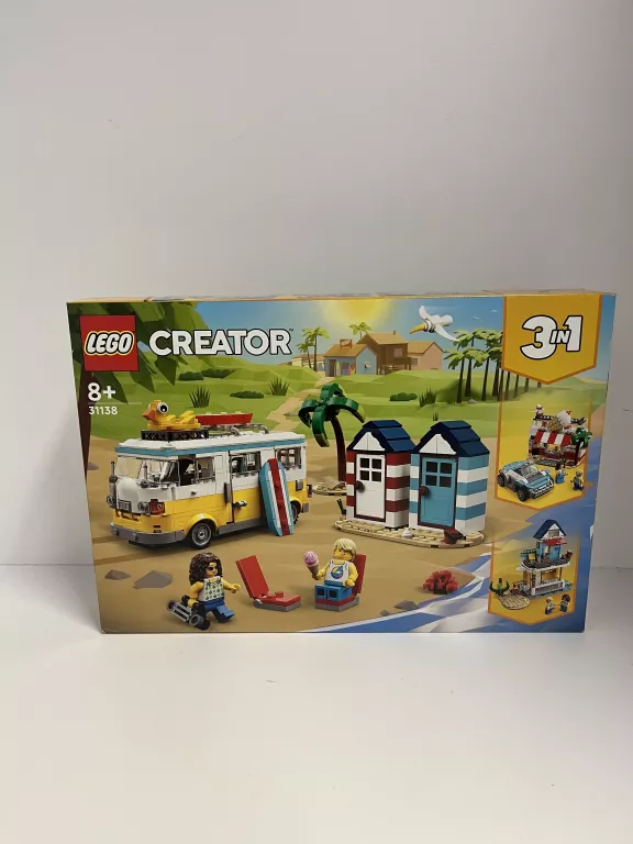 LEGO 31138 CREATOR 3 W 1 KAMPER NA PLAŻY