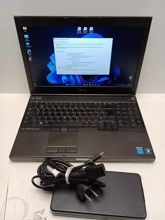 LAPTOP DELL PRECISION M4800 15.6" I7 3820QM 16GB 256GB SSD K1100M