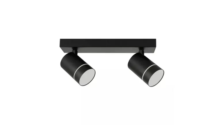 LAMPA SUFITOWA ITALUX SELMA SPOT CZARNY REGULOWANY SPL-31983-2B-BK