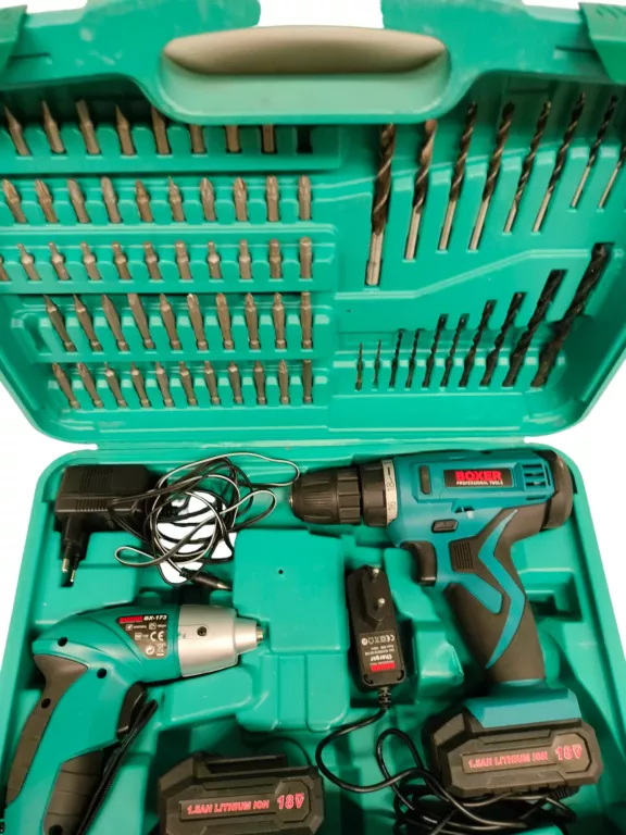 WIERTARKO-WKRĘTARKA BOXER BX-174 + WKRĘTAK BX-173