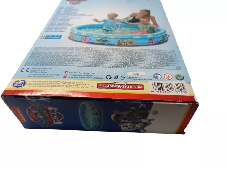BASEN DLA DZIECI PAW PATROL