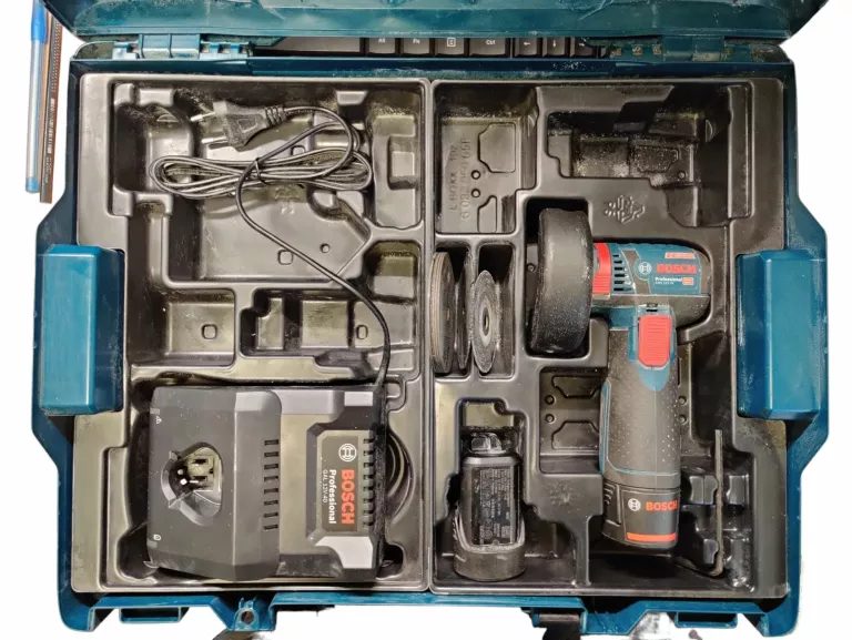 BOSCH GWS 12V-76 PROFESSIONAL AKUMULATOROWA SZLIFIERKA KĄTOWA
