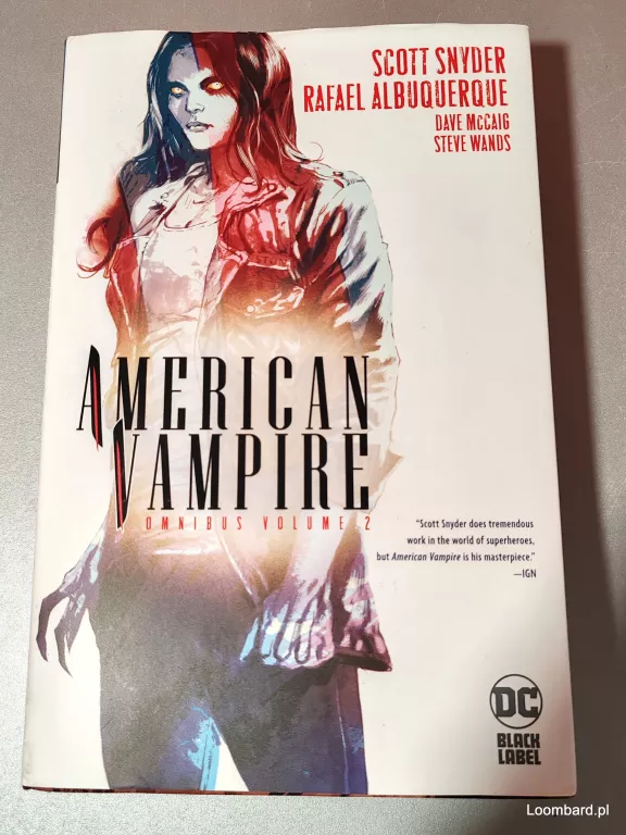 KOMIKS AMERICAN VAMPIRE OMNIBUS VOL 02