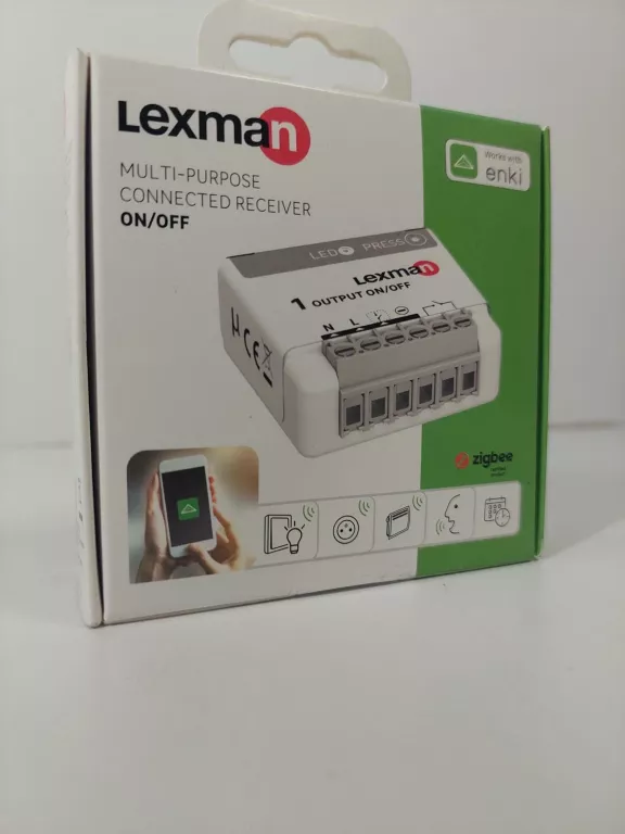 LEXMAN MULTI PURPOSE CONNECTED RECEIVER GNIAZDO ELEKTRYCZNE BLATOWE 3M
