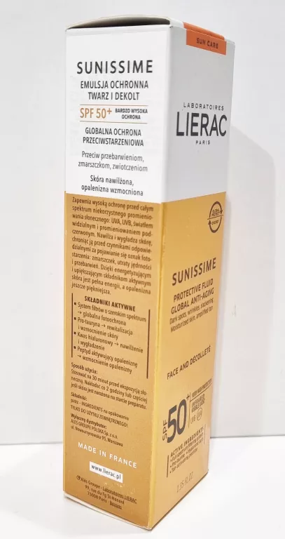 LIERAC MOISTURIZING BB FLUID SPF 50 ( PROTECTIVE BB FLUID) 40 ML