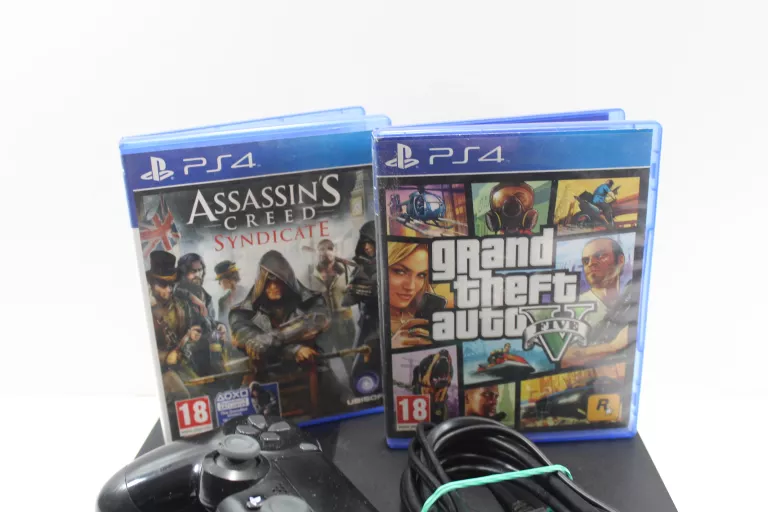 KONSOLA PS4 CLASSIC 500GB + PAD NIE DZIAŁA NAPĘD