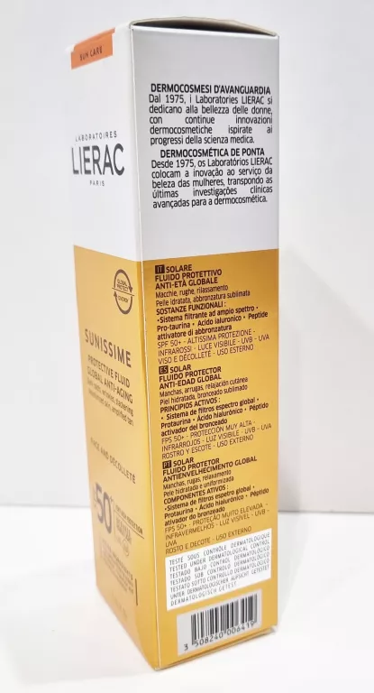 LIERAC MOISTURIZING BB FLUID SPF 50 ( PROTECTIVE BB FLUID) 40 ML