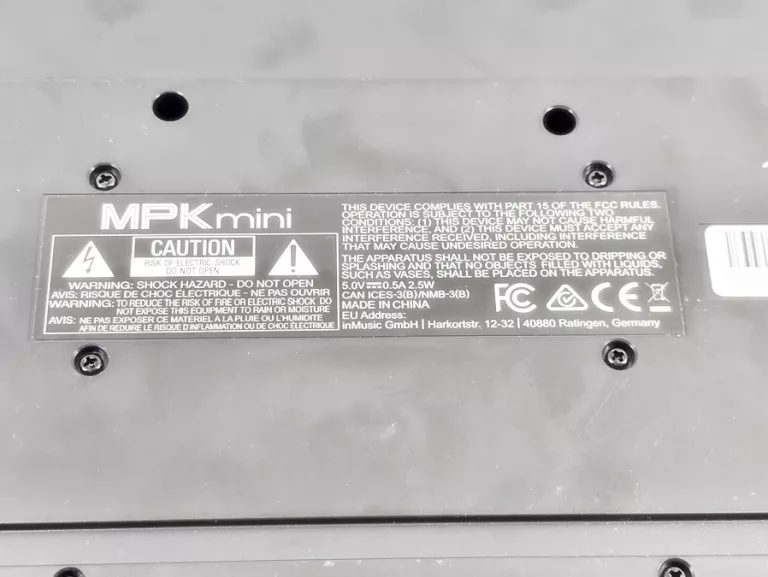KLAWIATURA STERUJĄCA AKAI MPK MINI RED
