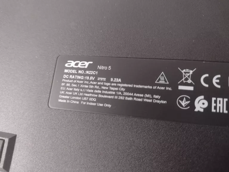 LAPTOP GAMINGOWY ACER NITRO 5 AN515-46 RYZEN 5