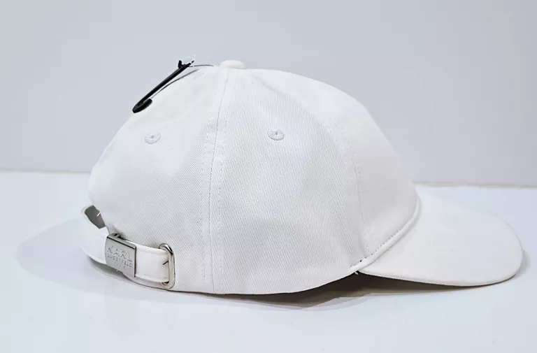 KARL LAGERFELD L2WH6924 CZAPKA Z DASZKIEM BIAŁA