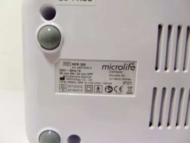 INHALATOR MICROLIFE NEB200