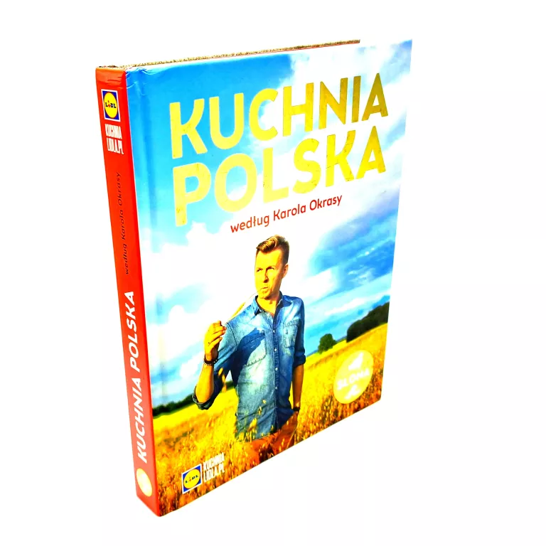 KSIĄZKA KUCHARSKA KUCHNIA LIDLA KROLA OKRASY - SŁONE