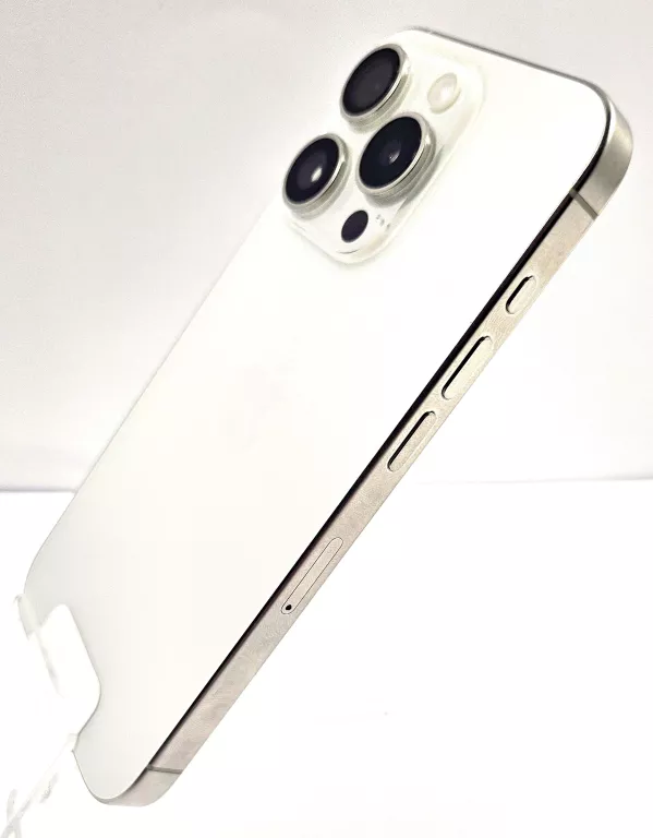 SMARTFON APPLE IPHONE 15 PRO 8 GB / 128 GB 5G BIAŁY JAK NOWY