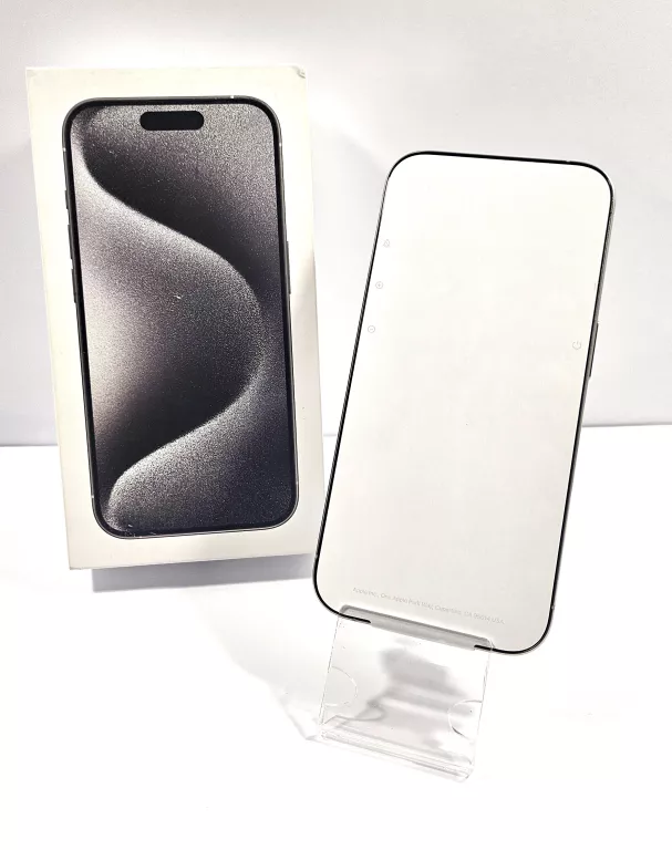 SMARTFON APPLE IPHONE 15 PRO 8 GB / 128 GB 5G BIAŁY JAK NOWY