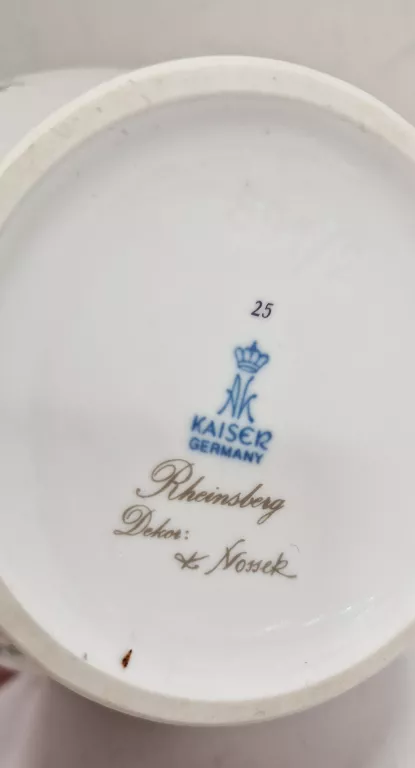 ZESTAW PORCELANY KAISER GERMANY