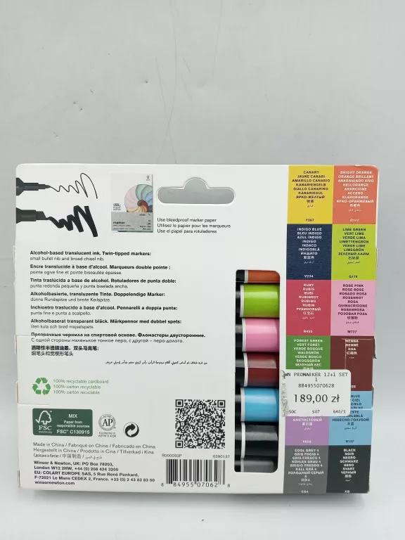 ZESTAW WINSOR & NEWTON PROMARKER SET 1 13 SZT.