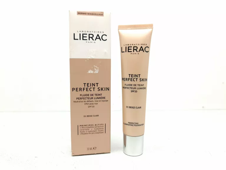 FLUID ROZŚWIETLAJĄCY LIERAC TEINT PERFECT SKIN 01 LIGHT BEIGE