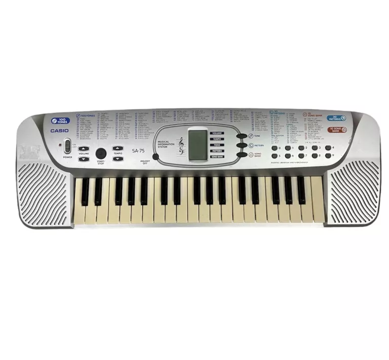 MINI KEYBOARD CASIO SA-75 DO NAUKI ZABAWY