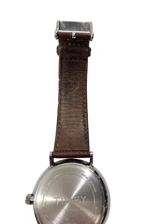 ZEGAREK MĘSKI TIMEX TW2T35100 MULTIDATA NA SKÓRZANYM PASKU