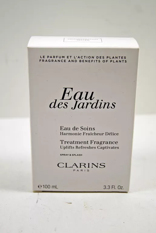 EAU DES JARDINS CLARINS PARIS 100ML WODA TOALETOWA