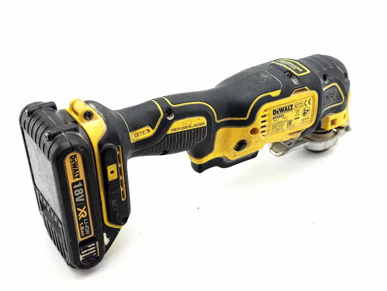 NARZĘDZIE WIELOFUNKCYJNE DEWALT DCS355D2 18 V + AKU 1,5AH