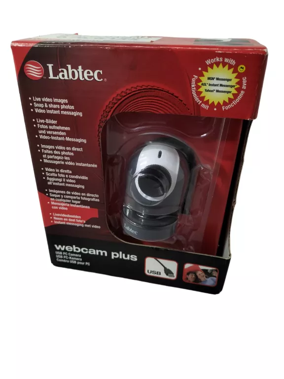 KAMERA INTERNETOWA LABTEC WEBCAM PLUS DO SKYPE