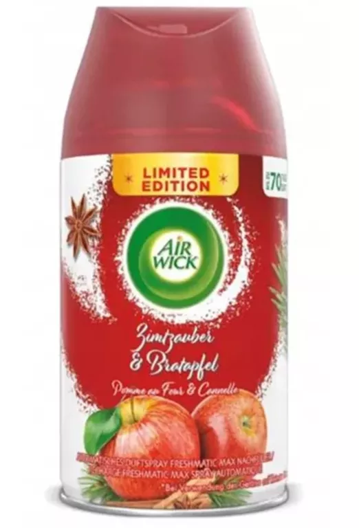 AIR WICK ODŚWIEŻACZ POWIETRZA CYNAMON JABŁKO