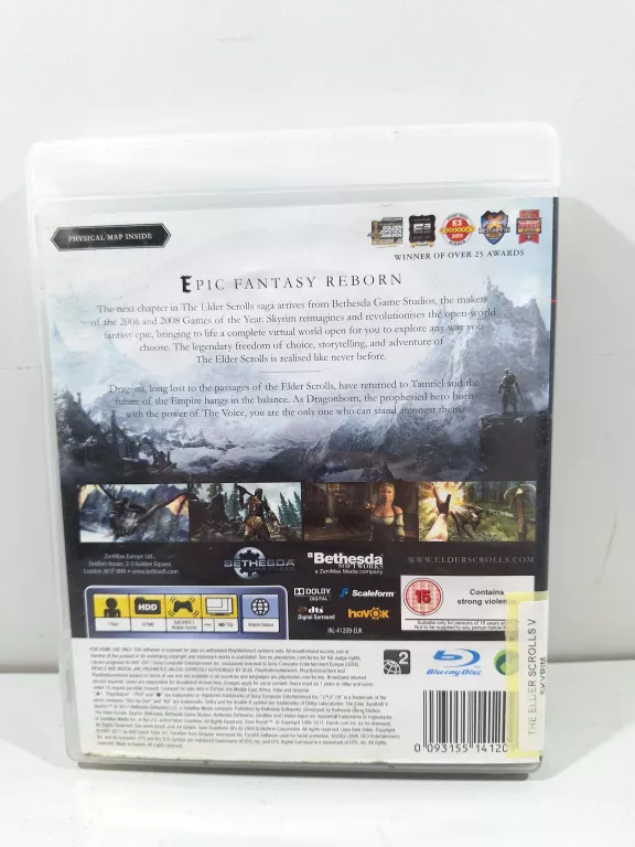THE ELDER SCROLLS V SKYRIM PS3