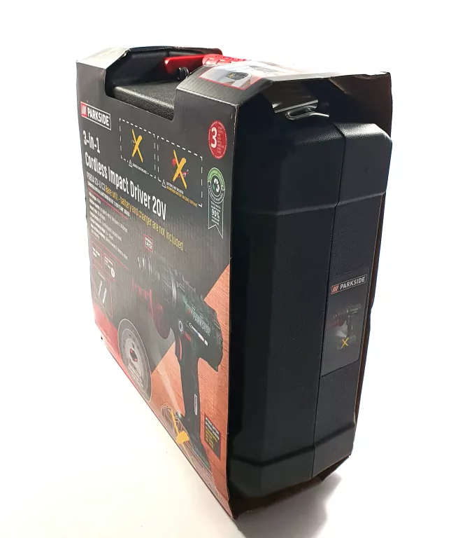 WIERTARKO-WKRĘTARKA UDAR PARKSIDE PSBSA 20-LI C3 KOMPLET