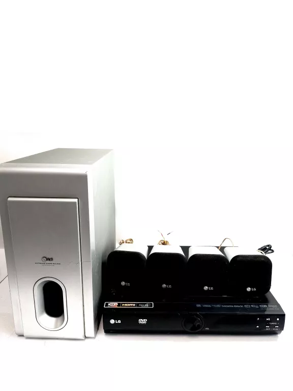 KINO DOMOWE LG HT306PD GŁOŚNIKI LHS-T6340T-4 SZT. 6 OHM SUBWOOFER PILOT