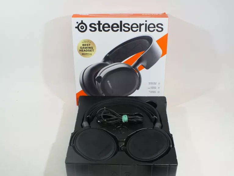 SŁUCHAWKI PRZEWODOWE Z MIKROFONEM STEELSERIES ARCTIS 3