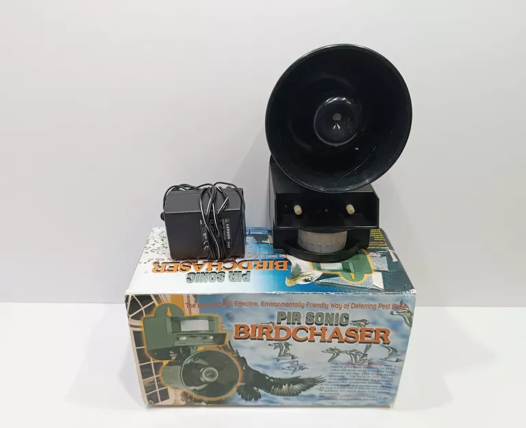 BIRDCHASER DŹWIĘKOWY ODSTRASZACZ PTAKÓW