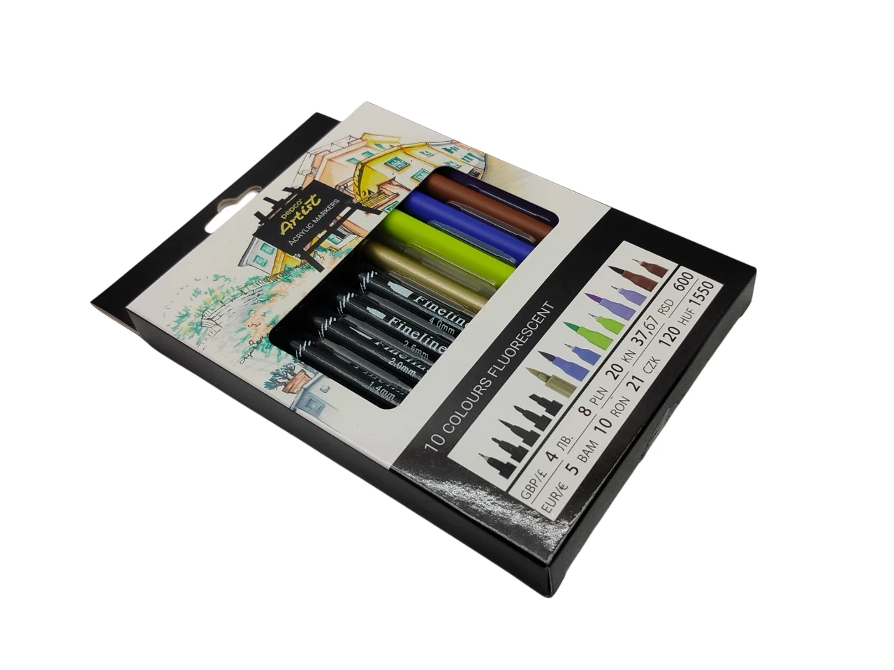 pepco-artist-acrylic-markers-10szt-stan-powystawowy