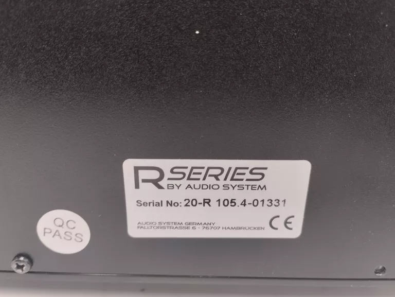 WZMACNIACZ AUDIO SYSTEM R SERIES R105.4