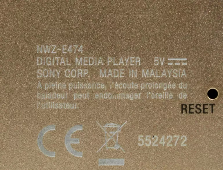 ODTWARZACZ MP3 SONY NWZ-E474