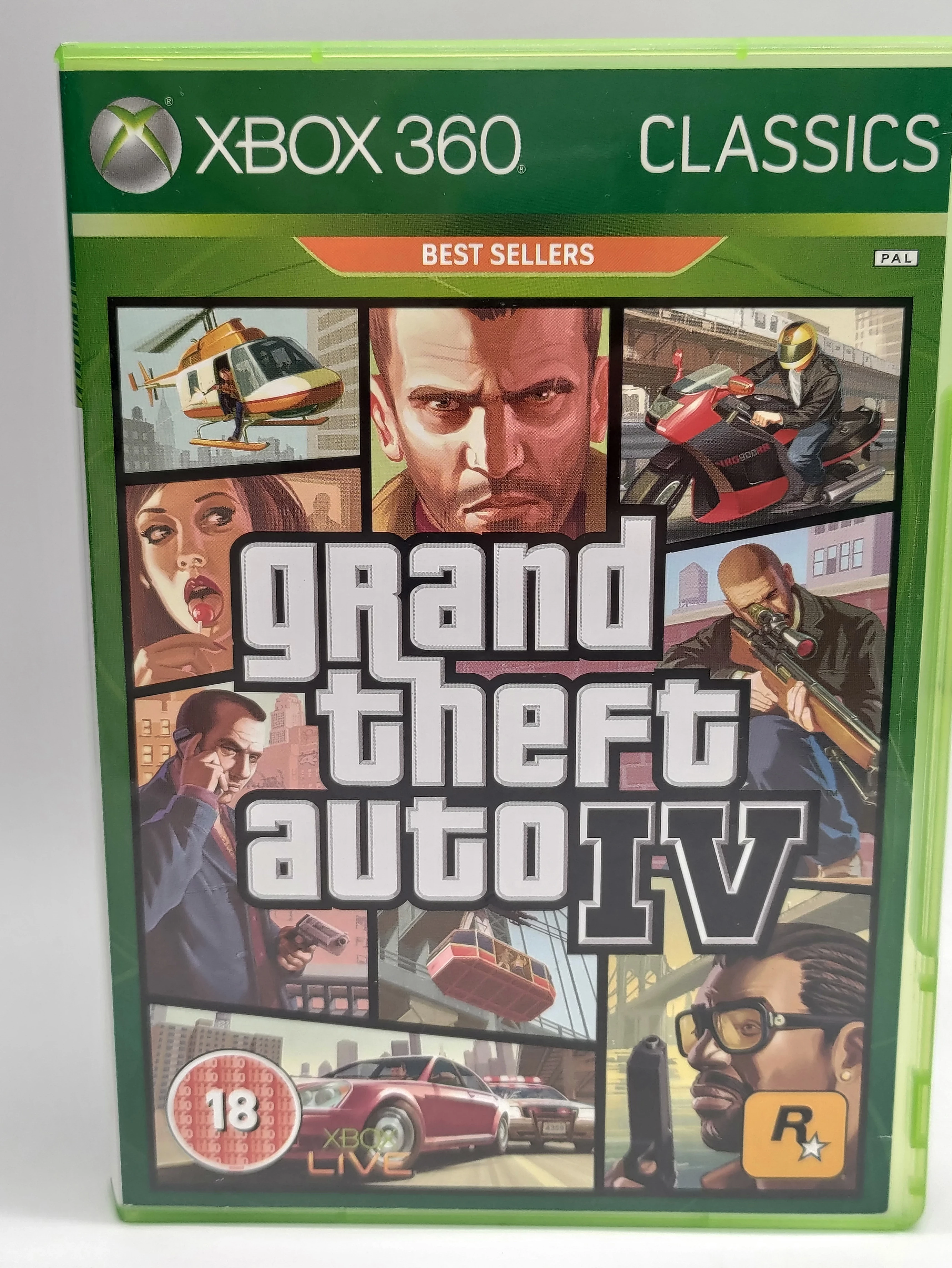 GTA GRAND THEFT AUTO IV + MAPA / GTA 4 / XBOX 360 Gry na konsole Loombard.pl