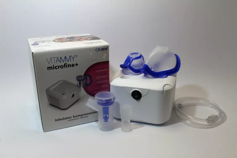 INHALATOR KOMPRESOROWY VITAMMY MICROFINE+ KOMPLET