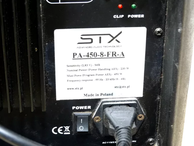 KOLUMNA STX PA-450 8 FR/A